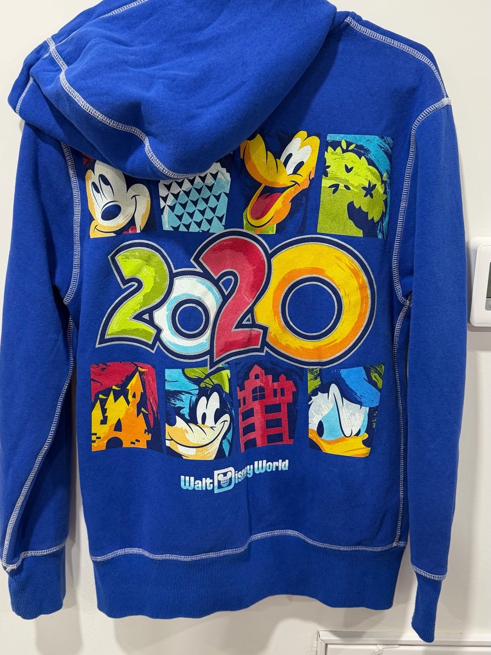Disney Royal Blue 2020 Character Graphic Kids Hoodie